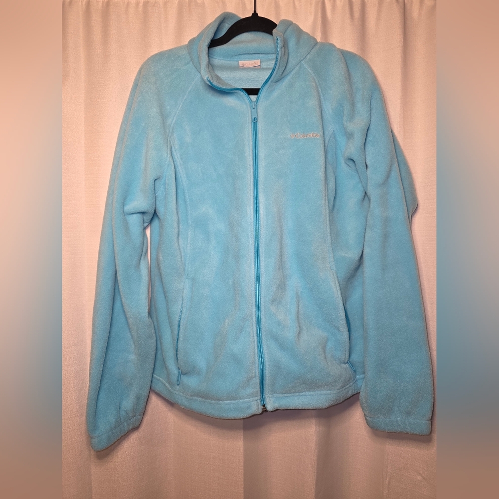 Columbia Sky Blue Fleece Jacket